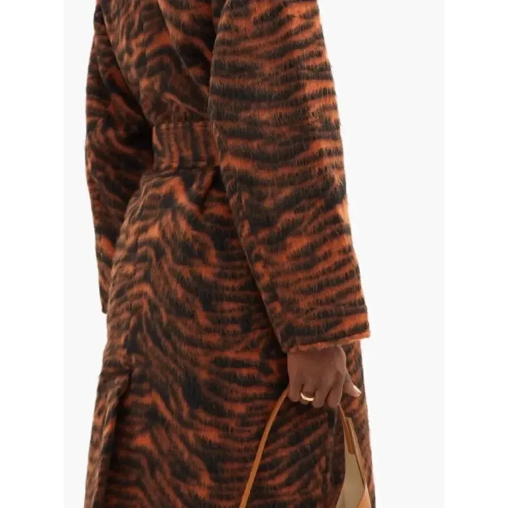 STAND STUDIO Pam wool blend Coat - Rust/Black - Picture 3 of 16